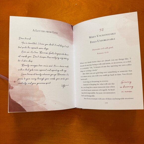 New Seeing Beautiful Again 50 Devotions Hardback By Lysa TerKeurst - Picture 3 of 4